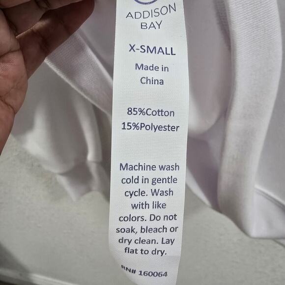 Addison Bay College Crewnek Sport Cozy Sweatshirt Size XS - Picture 8 of 11